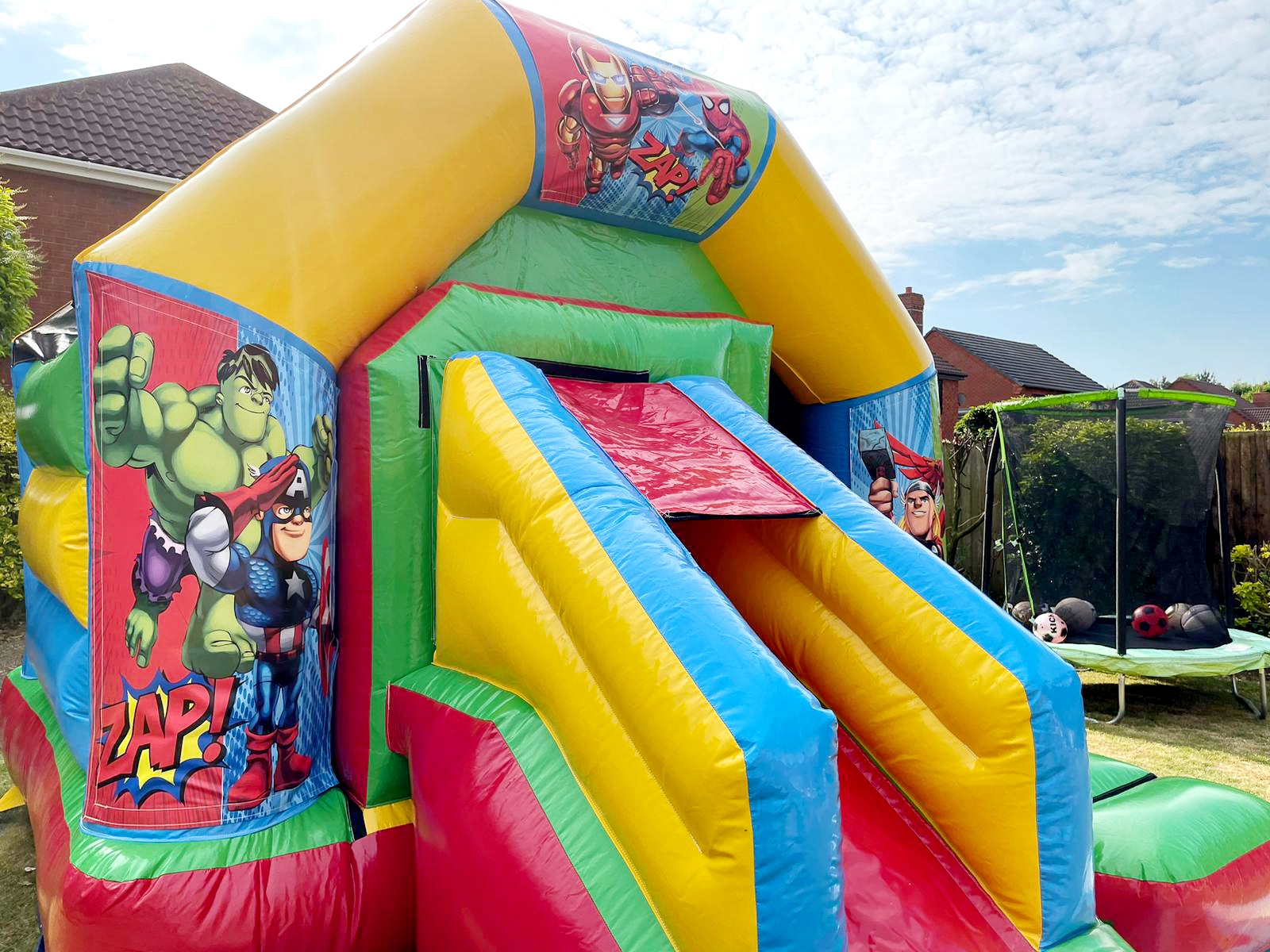 Marvel Bouncy Castle Hire Birmingham