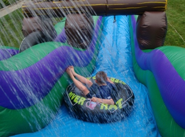 rother valley inflatable water park