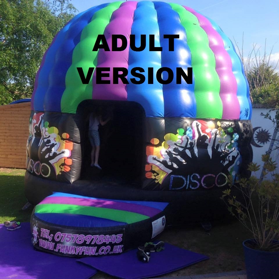 Disco Inflatables Bouncy Castle Manufacture & Sales in UK, Leicester