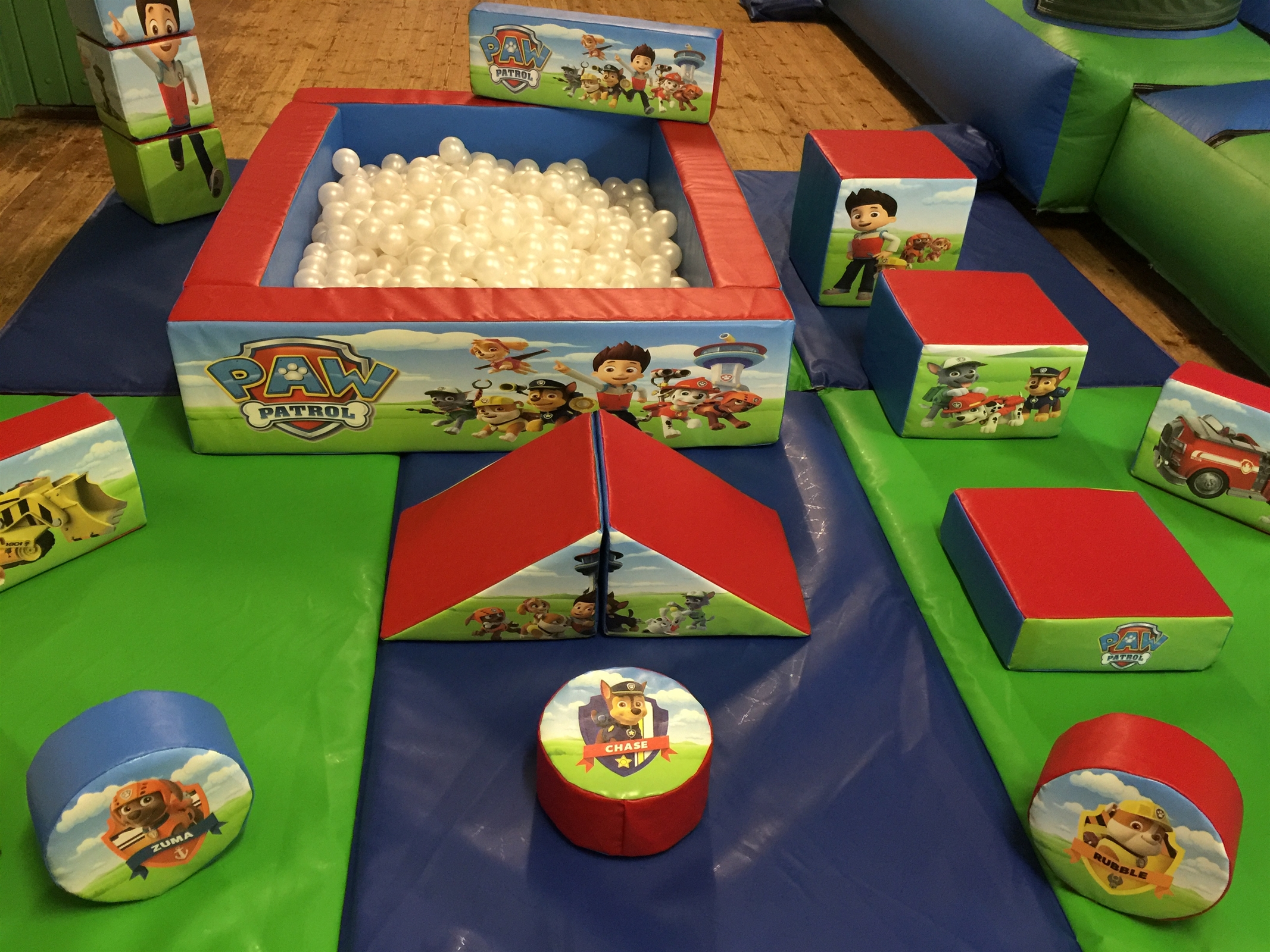 paw patrol tower ball pit