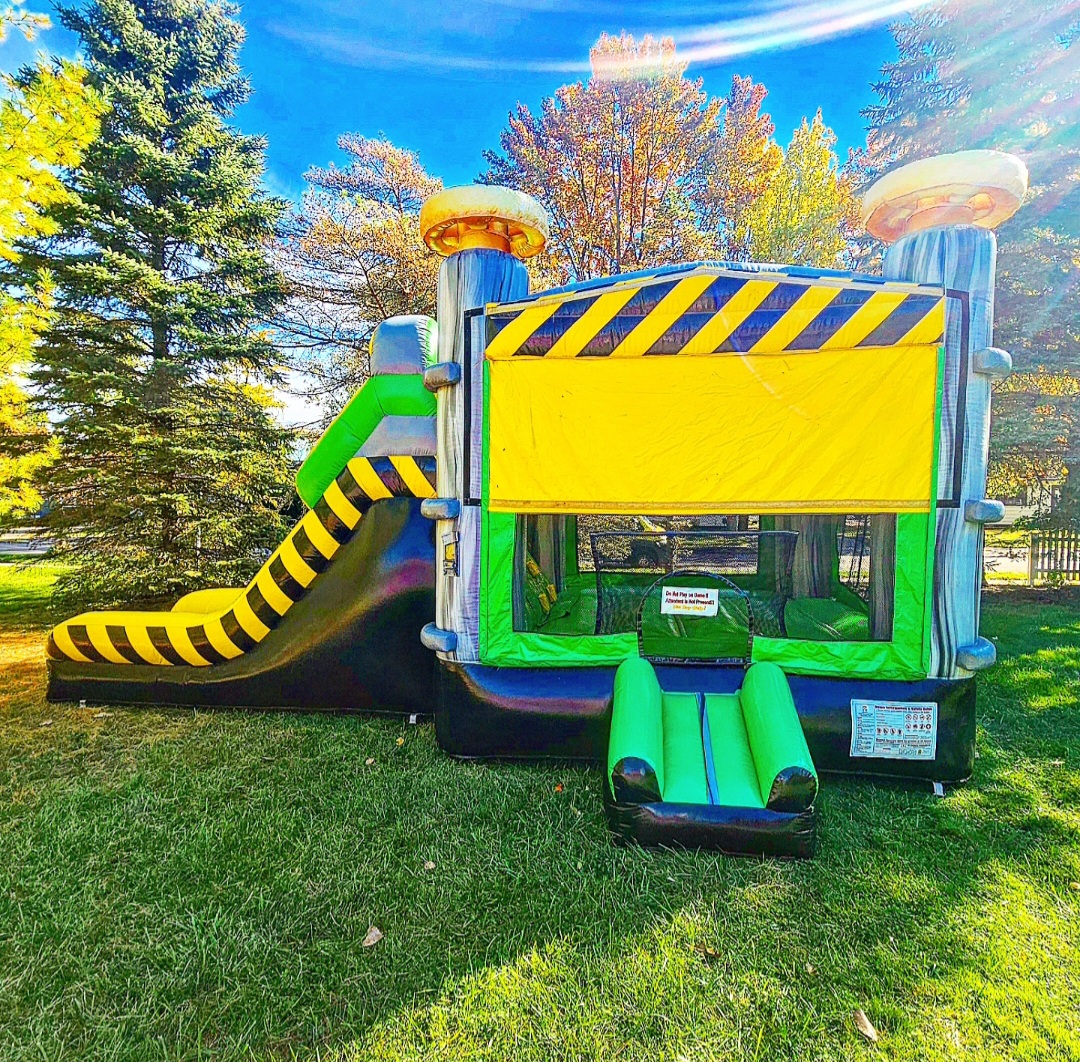 Bounce Houses with a Slide Combo - Hire in Michigan | Bounce House Kingz