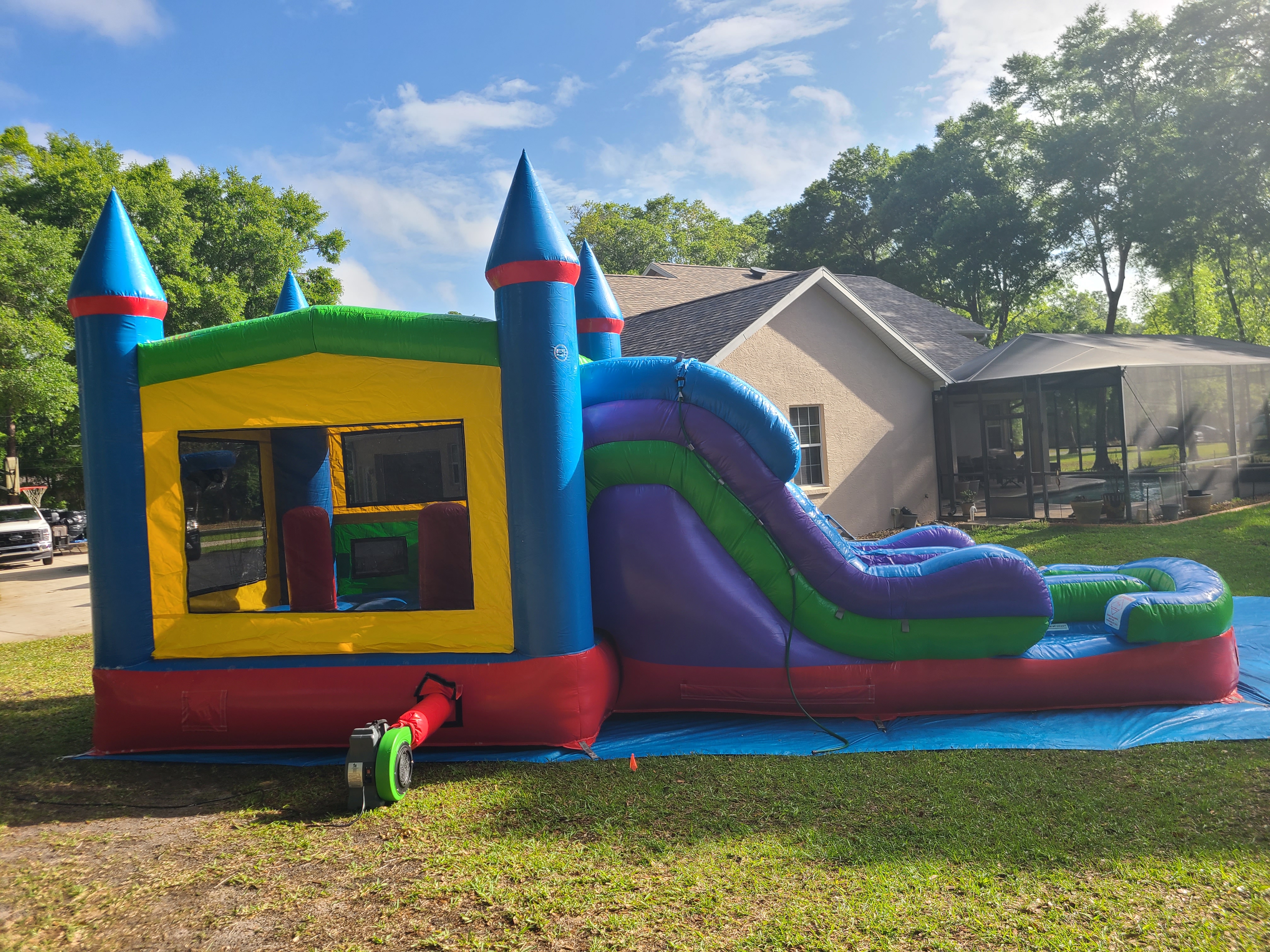 5 Color Double Lane Combo - Party and Inflatable Rentals in Florida ...