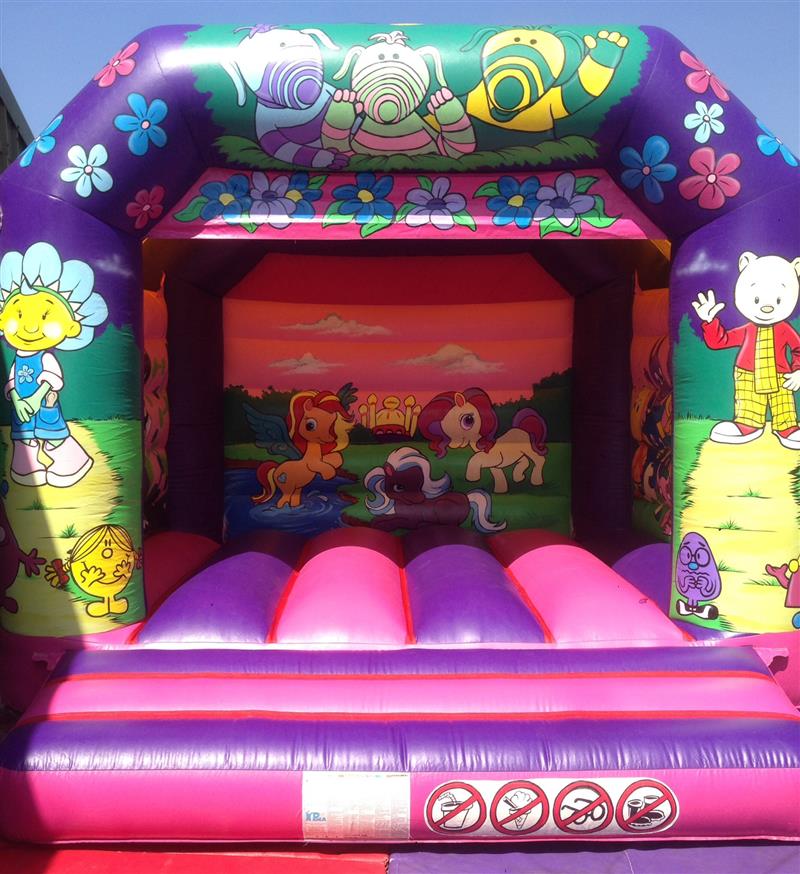 Girls Cartoon - Bouncy Castle Hire in ORPINGTON, BROMLEY 