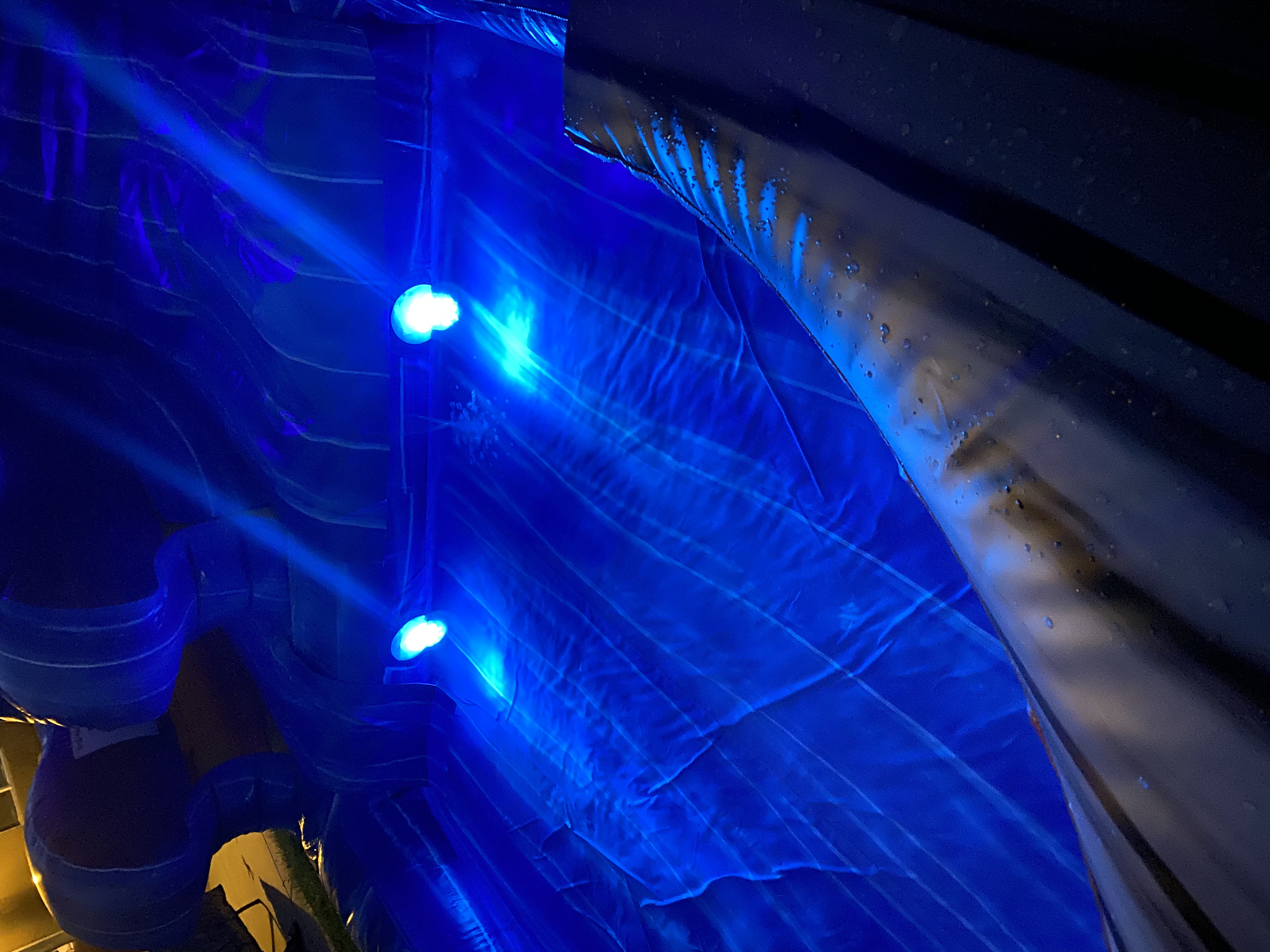 15 Ft "LED" Wild Thing Waterslide Bounce House Rental, Laser Tag