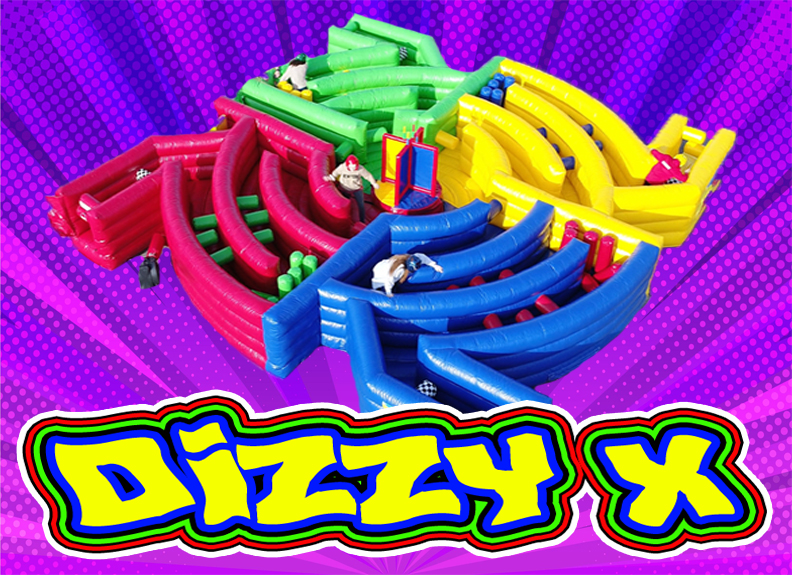 Dizzy X Interactive Obstacle Course rental Sacramento - A&E