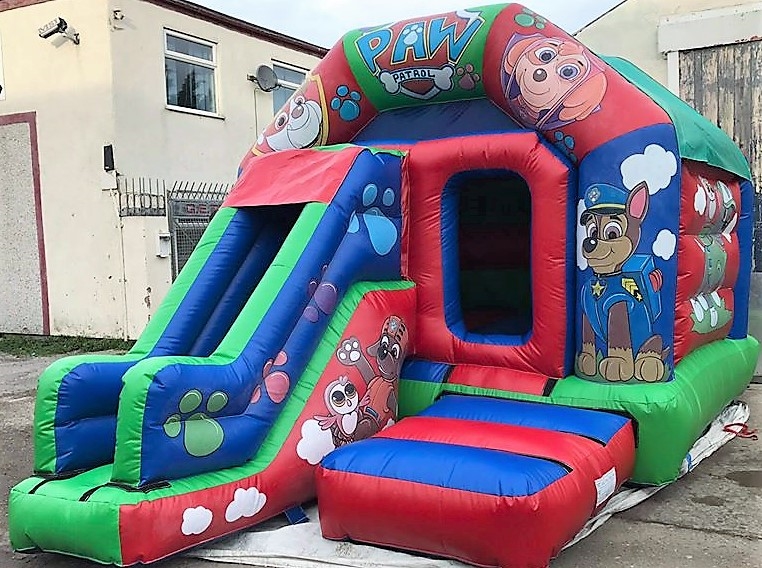 paw patrol bouncy castle