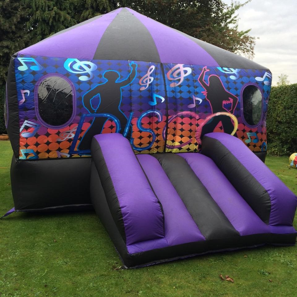 Disco Inflatables Bouncy Castle Manufacture & Sales in UK, Leicester