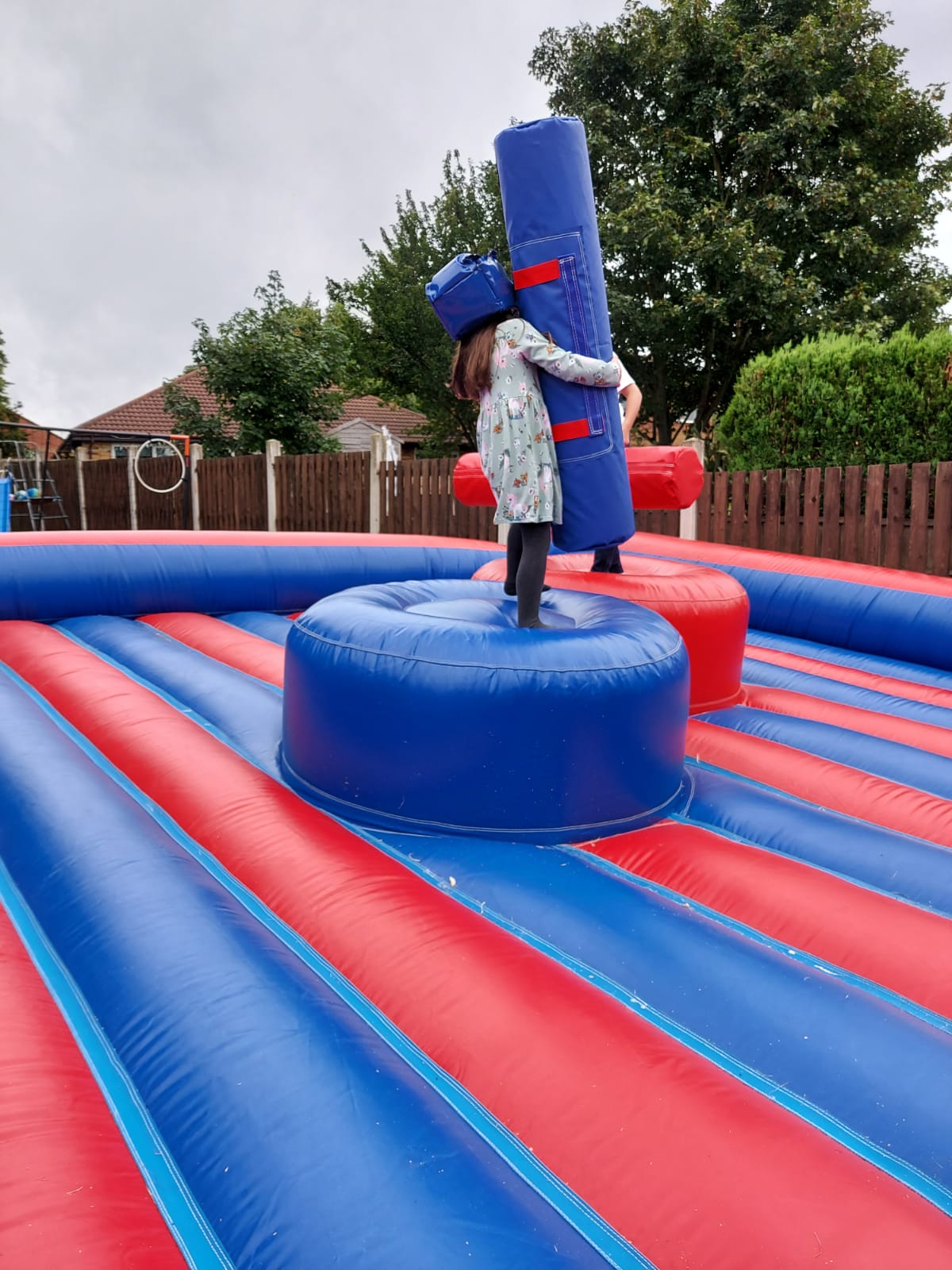 Gladiator Duel Bouncy Castle Hire in Nottinghamshire/Derby
