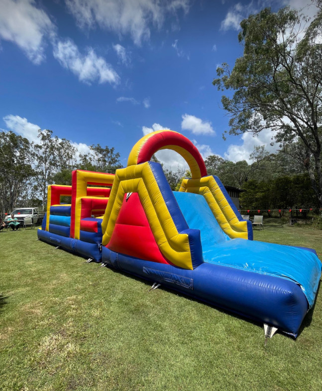 10 Meter Obstacle Jumping Castle Hire Brisbane Jumping Castle Hire Gold Coast In Brisbane 3784