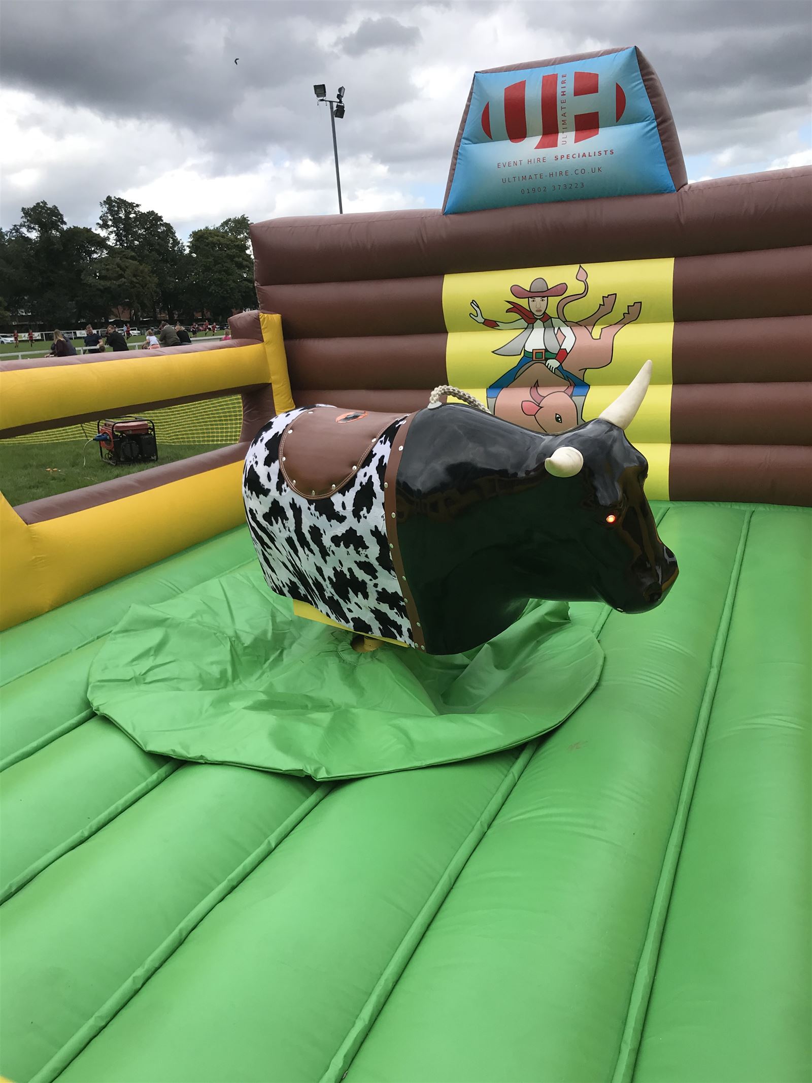 bull riding bouncer