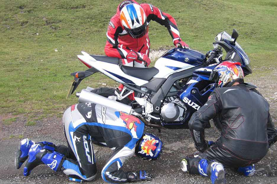 Motorbike Broken Down Mobile Mechanic North West and North Wales