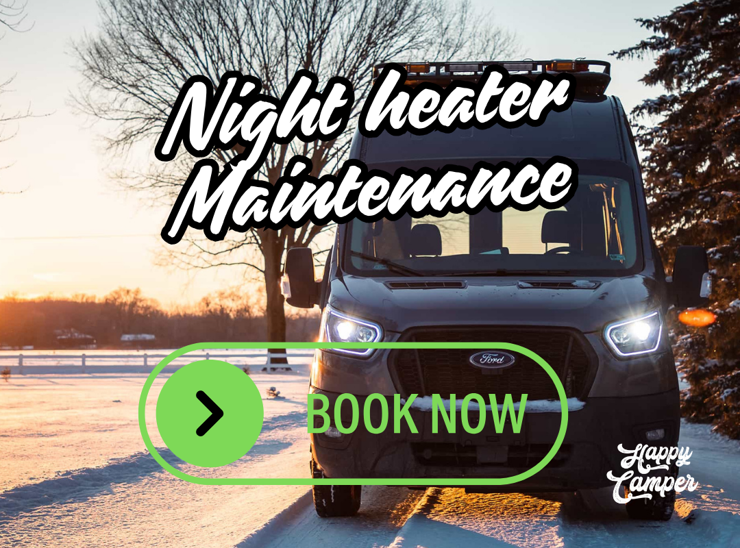 Happy Camper motorhome and workshop