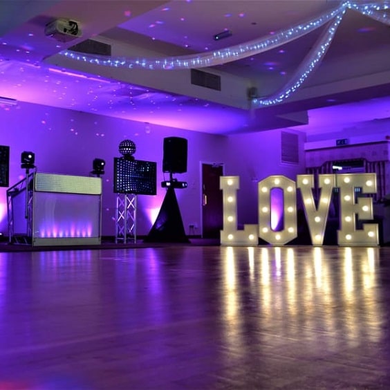 Giant Love Letters Hire