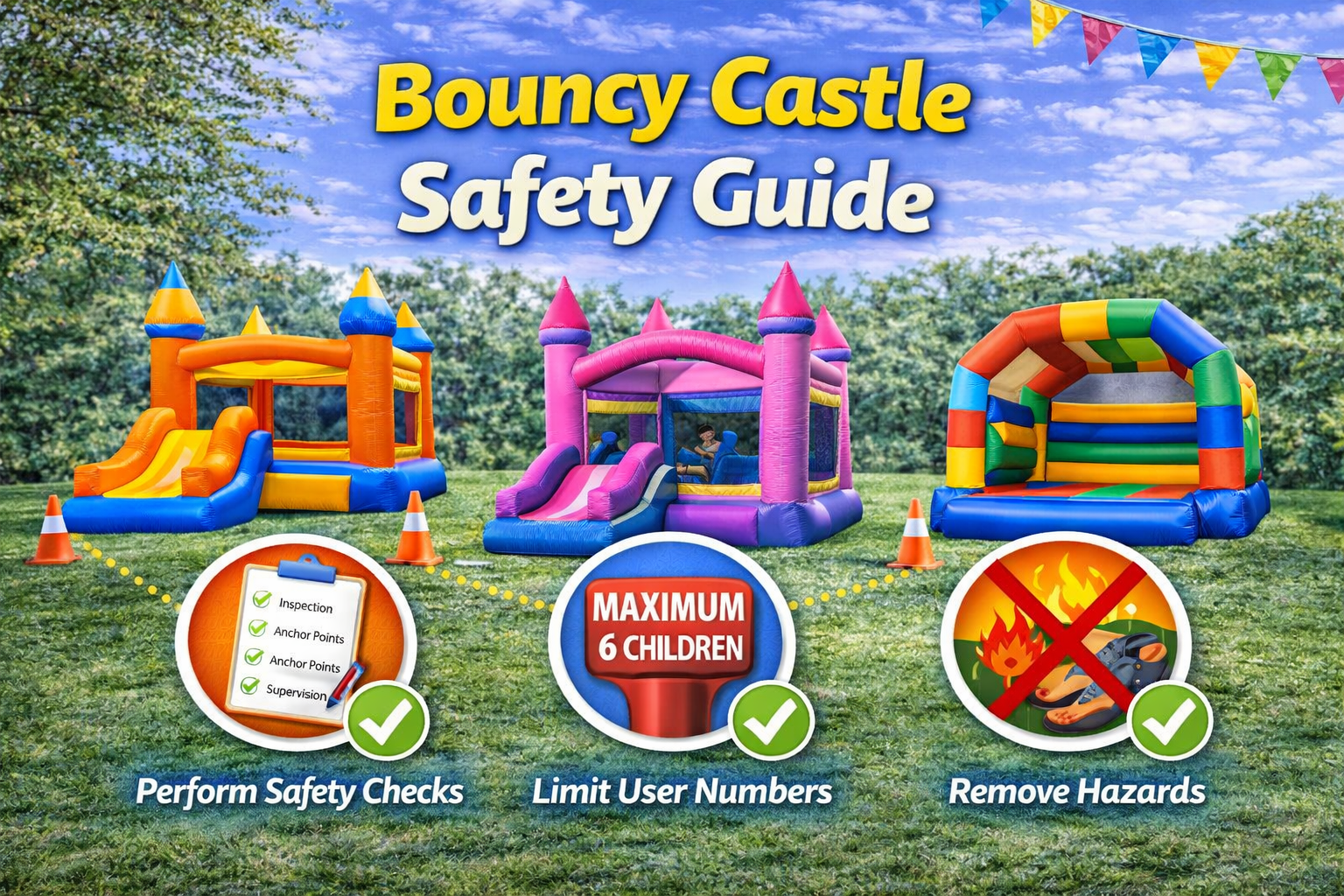 bouncy castle safety guide
