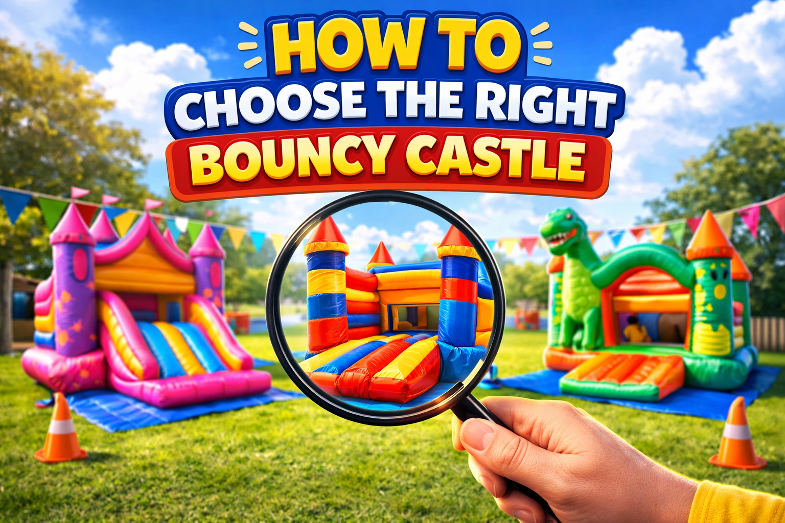 How to Choose the Right Bouncy Castle