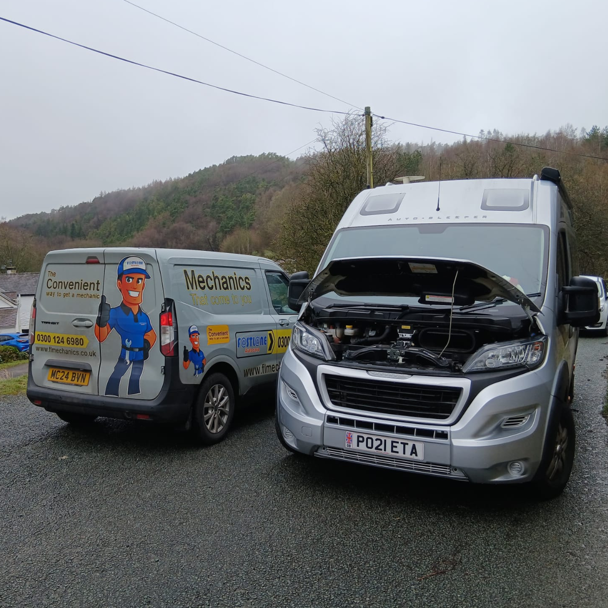 Motorhome Pre Purchase Inspection North West and North Wales