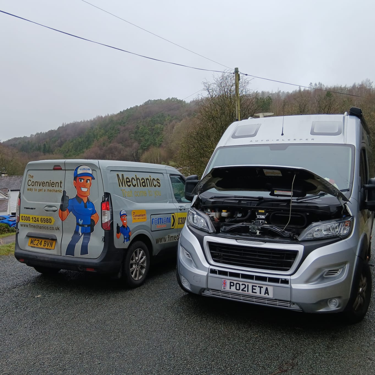 Campervan Servicing North West and North Wales