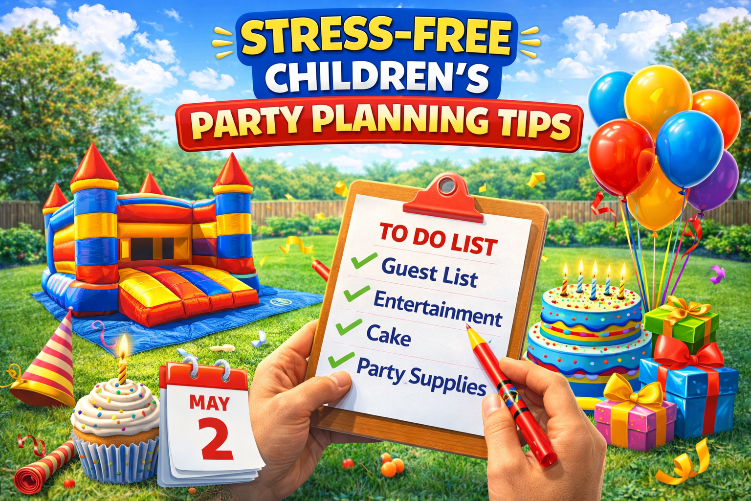 Stress-Free Childrens Party Planning Tips