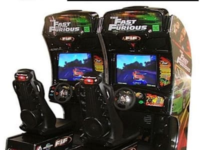Fast and Furious twin arcade machine hire