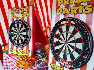 Darts Traditional Funfair Game Stall hire in Devon