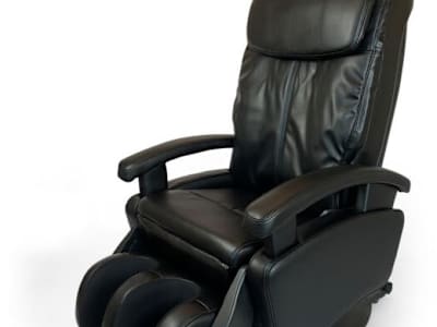 Black electric massage chair