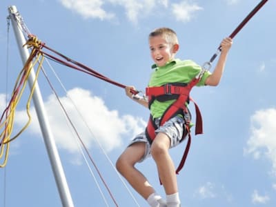 Classic Bungee Trampoline hire in Devon