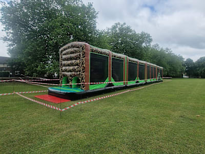 100ft Army Themed Assault Course