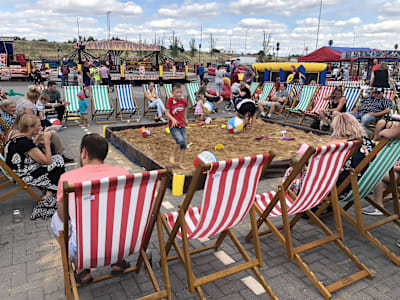 The seaside centrepiece