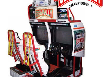 Sega Rally 2 twin arcade machine hire
