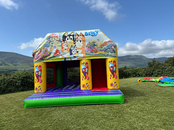 Bluey Combo Bouncy Castle