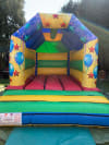 Balloons Party Theme Bouncy Castle 11 x 15ft