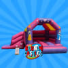 Princess Bouncy castle with slide hire