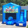 4x5 Paw Patrol Blue Slide Jumping Castle