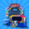 Superhero Bouncy Castle Combi Hire
