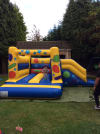 Combo Bouncy castle and slide