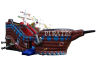 🏴‍☠️ Pirate Ship Jumping Castle 8.5m x 4.5m (Holds up to 20 Kids!)