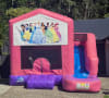 4x5 Disney Princesses Pink Slide Jumping Castle