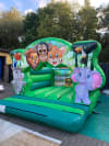 15x15ft Jungle Bouncy Castle