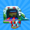 Jungle side slide bouncy castle