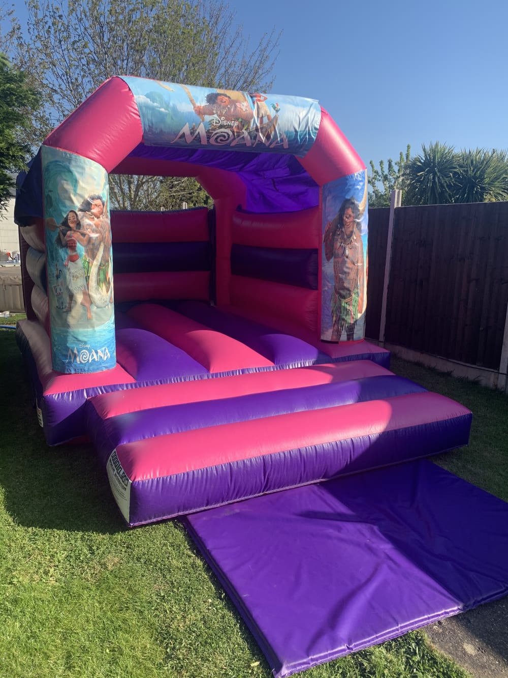 Moana Pink Bouncy Castle Bouncy Castle Hire In Gravesend Dartford Sidcup Welling Northfleet Sevenoaks Chatham