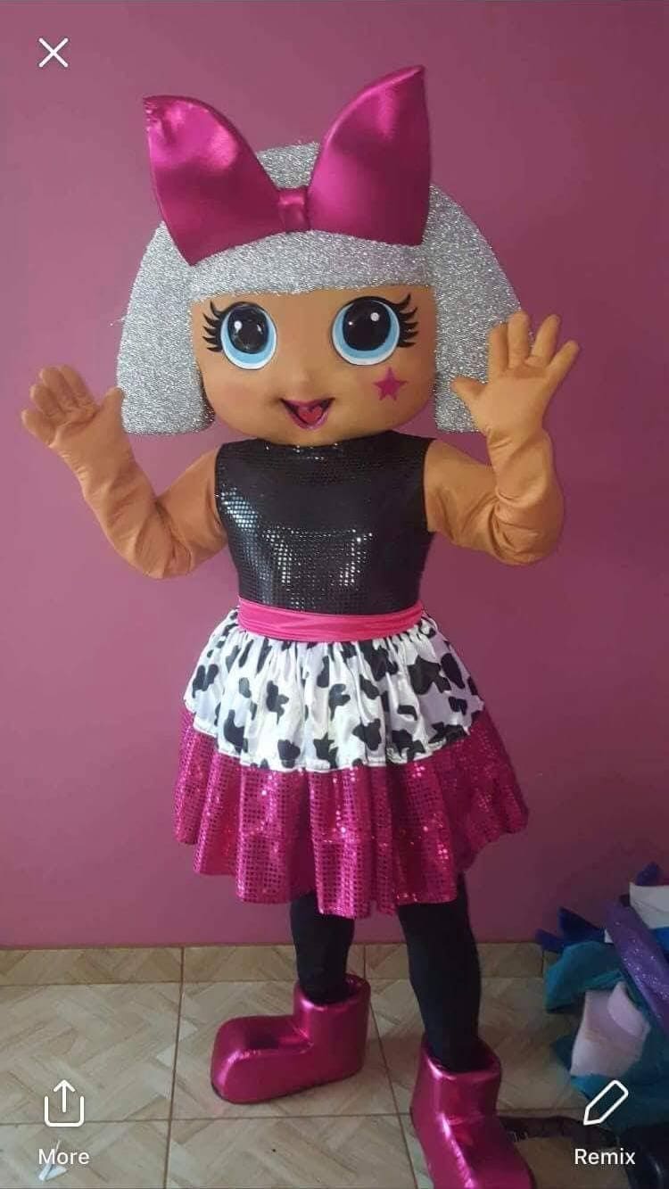 silver lol doll