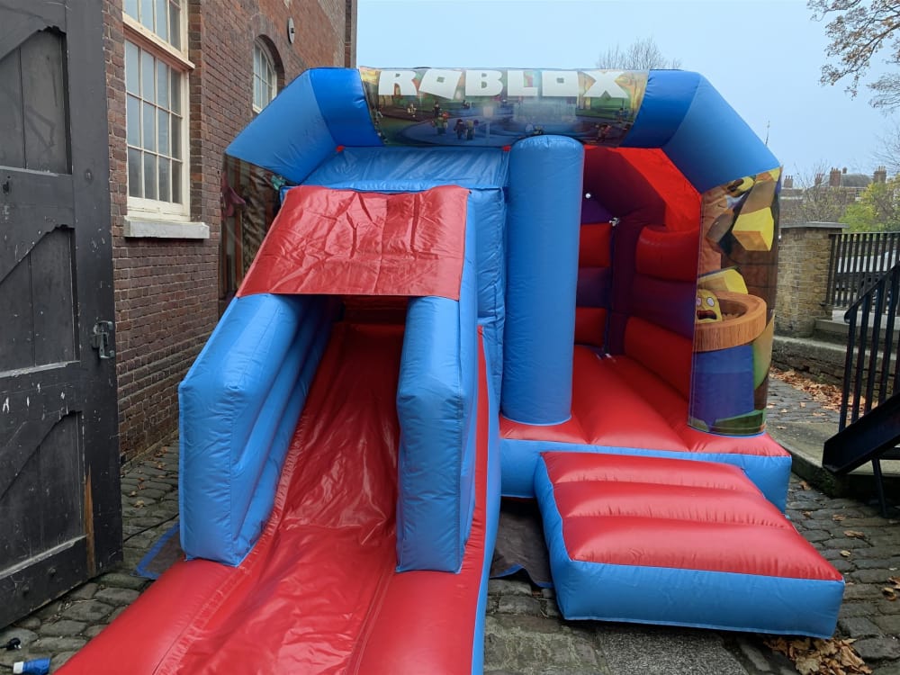 Roblox Bounce Snd Slide Bouncy Castle Hire In Gravesend - 