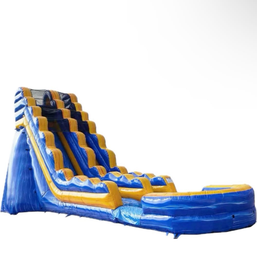 (WET) 19ft Melting Arctic Waterslide