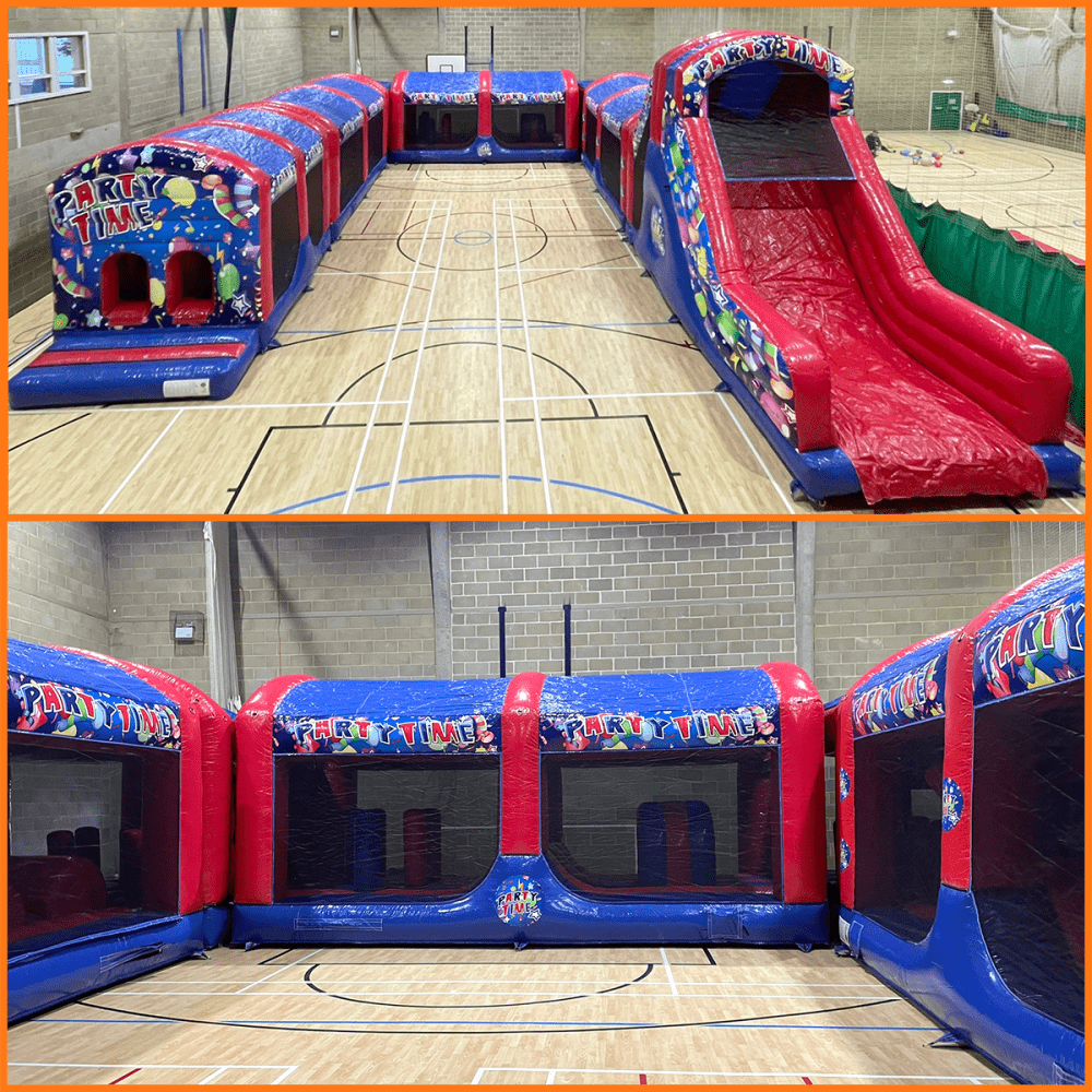 Inflatable obstacle deals course rental