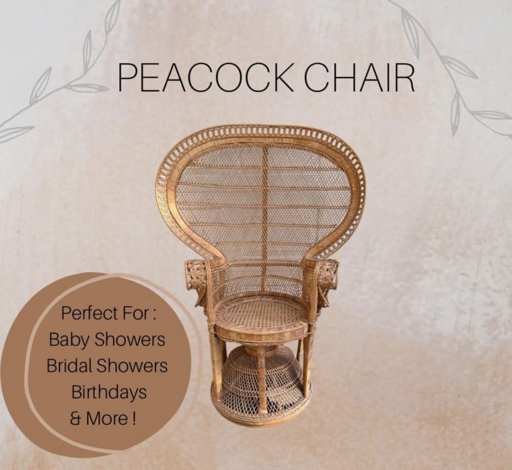 Bridal shower chair online rental