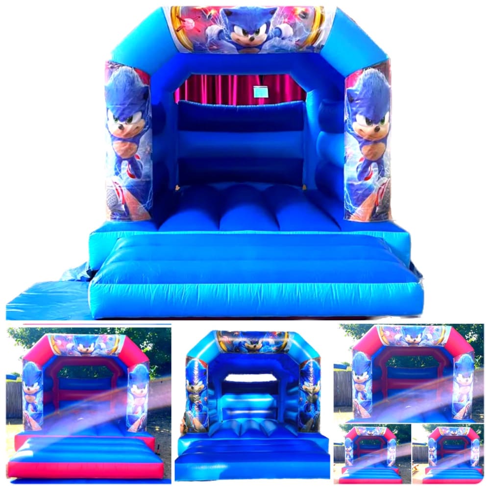 2 IN 1 SONIC THE HEDGEHOG BOUNCE HOUSE Party Inflatable - Bounce