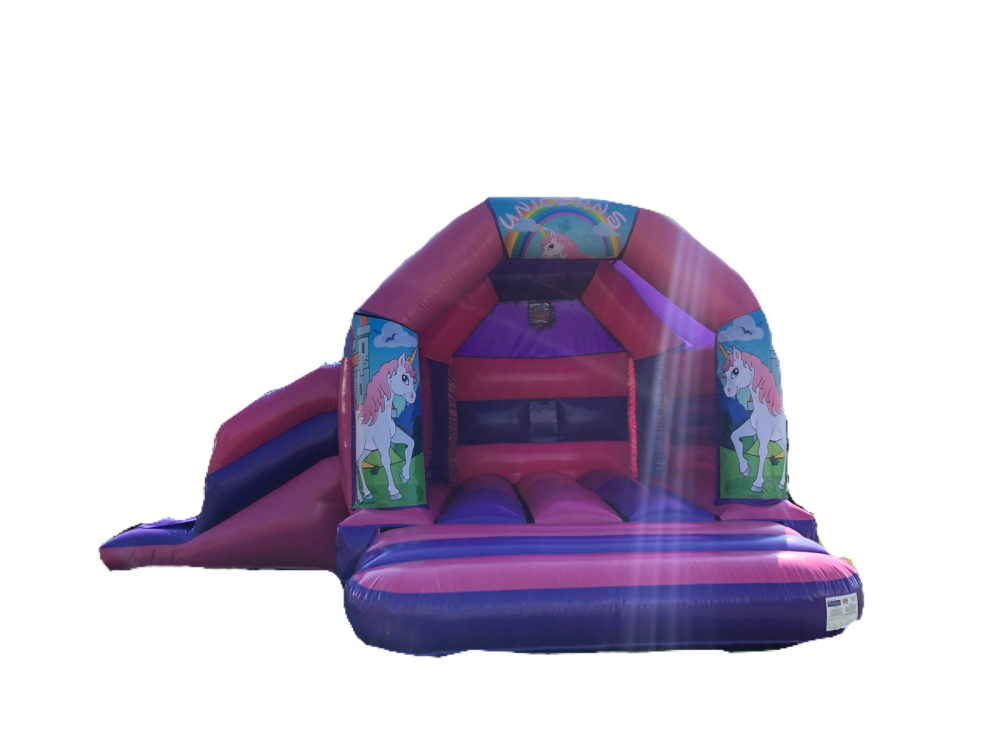 pink and purple castle