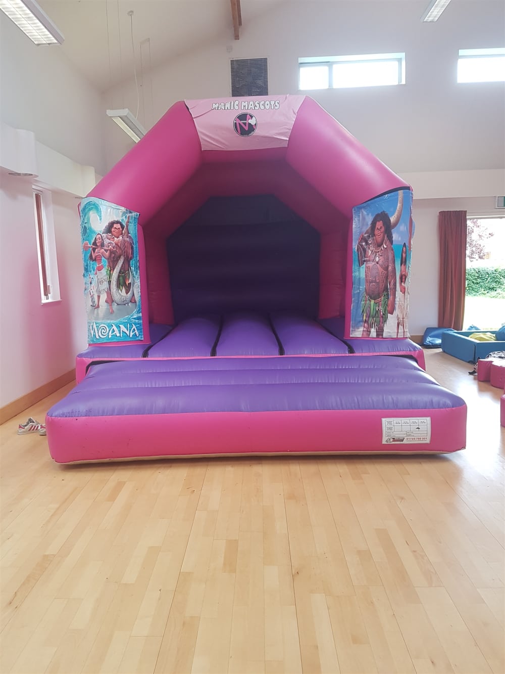 Moana Bouncy Castle Bouncy Castle Hire And Mascots Hire In Rotherham Sheffield Doncaster Worksop