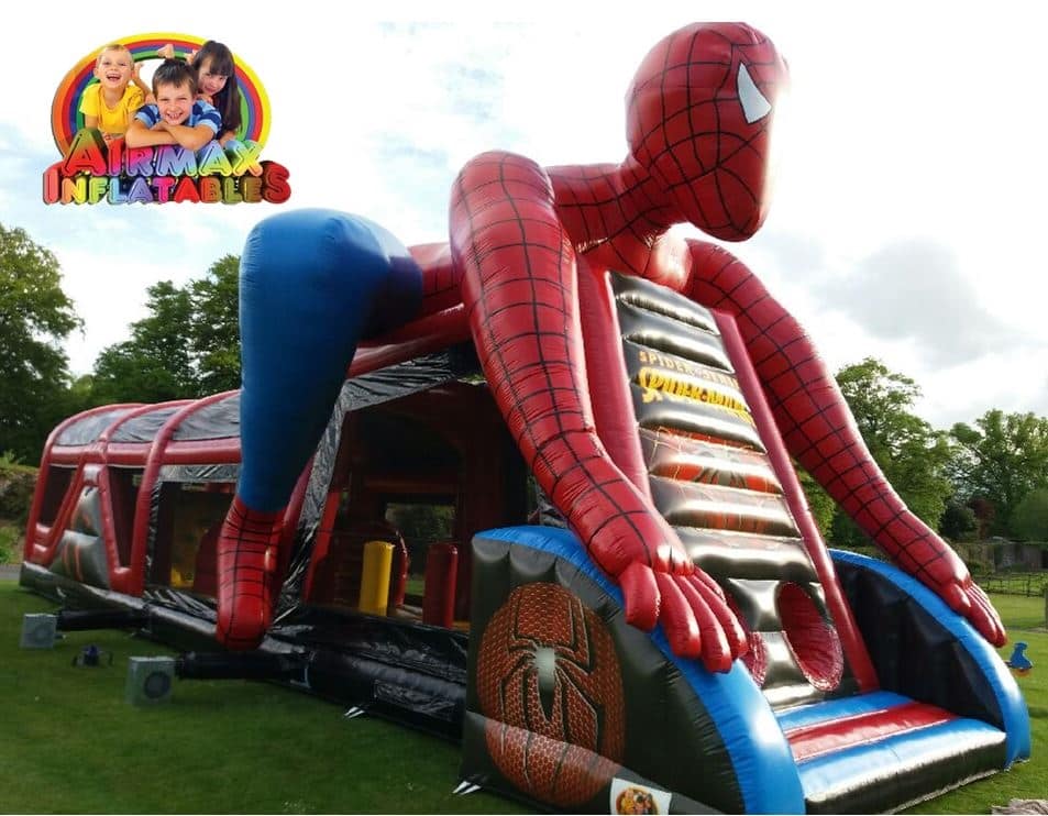 SPIDERMAN Slide/Bouncy Castle (wet/dry) Bouncy Castle Rental Service In