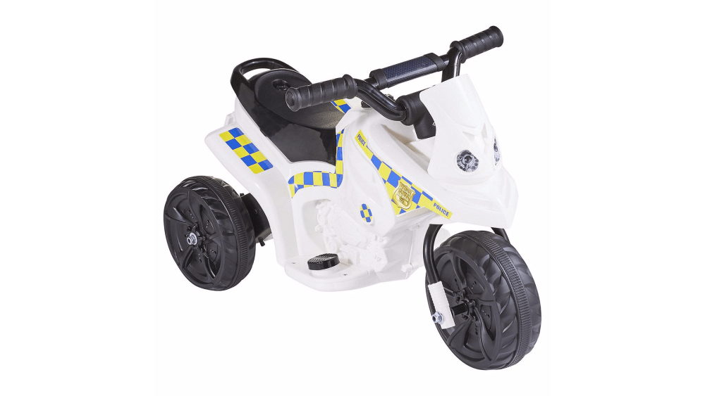 Battery powered police clearance bike